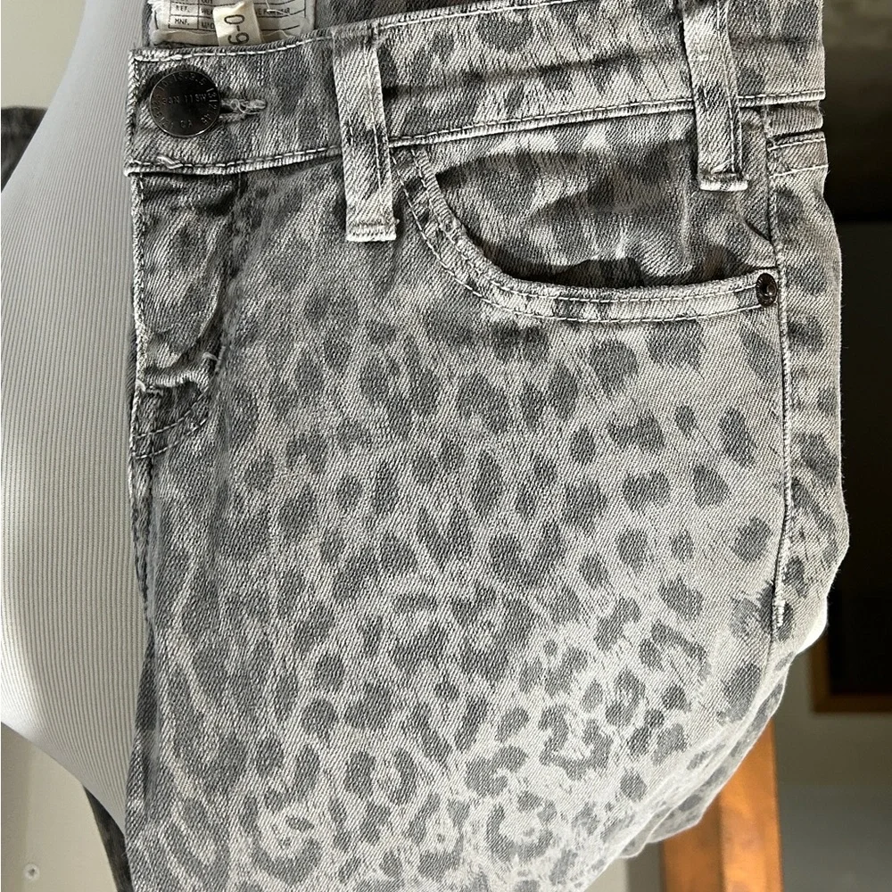 Current/Elliott Leopard Skinnies - Picture 9 of 10